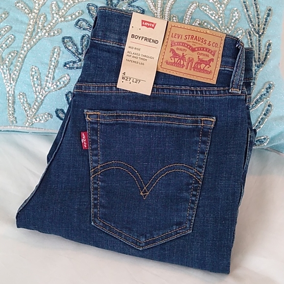 Levi's Denim - Levi's Boyfriend  Jeans Size 27 NWT